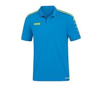 JAKO Striker 2.0, Polo Uomo, Blau/Neongelb, XS