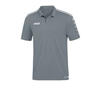 JAKO Striker 2.0, Polo Uomo, Steingrau/Weiß, L