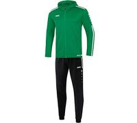 JAKO Striker 2.0 - Tuta da allenamento per bambini in poliestere, verde sportivo/bianco, 140