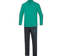 JAKO Striker 2.0, Tuta da Presentazione Donna, Turchese/Antracite, 42