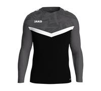 JAKO Sweatshirt Iconic Maglia di Tuta, Schwarz/Anthrazit, XL Unisex