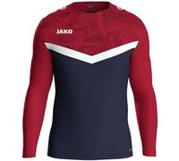 JAKO Sweatshirt Iconic - Maglia di Tuta Unisex, Marine/chilirot,