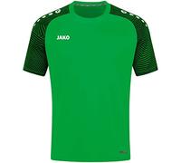 JAKO T-Shirt Maglietta Performance, Verde/Nero, 4XL Uomo