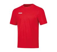 JAKO Teamline Base, Maglietta Uomo, Rosso, 3XL