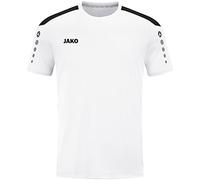 JAKO Trikot Power (Kurzarm) Maglia, Bianco, M Uomo