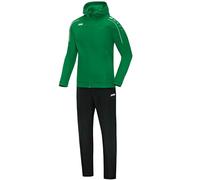 JAKO Tuta classica da donna con cappuccio, verde sportivo, 34, M9650