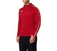 JAKO Tuta da allenamento da uomo in poliestere Striker 2.0 con cappuccio, rosso peperoncino, 4XL, M9419