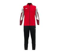 JAKO Tuta da bambino in poliestere Dynamic, rosso/bianco/rosso scuro, 116