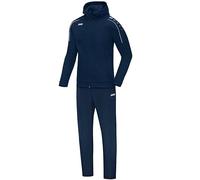 JAKO Tuta da donna classica con cappuccio, blu marino, 40, M9650