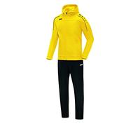 JAKO Tuta da donna classica con cappuccio, colore: citro, 128, M9650