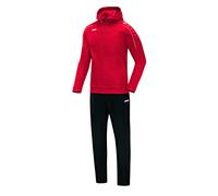 JAKO Tuta da donna classica con cappuccio, rosso, 40, M9650