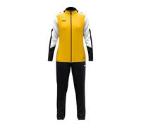 JAKO Tuta da donna in poliestere Dynamic, giallo/bianco/nero, S