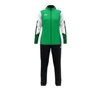 JAKO Tuta da donna in poliestere Dynamic, verde/bianco/verde scuro, XL
