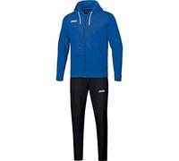 JAKO Tuta da Jogging Base con Cappuccio, Blu Reale, 36 Donna
