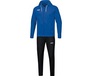 JAKO - Tuta da Jogging da Donna con Cappuccio, Donna, Tuta da Jogging., M9665, Blu Reale, 34