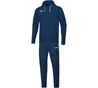 JAKO Tuta da jogging da uomo Base con cappuccio, Marine, XXL, M9465