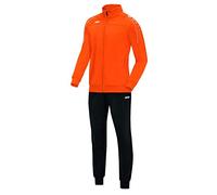 JAKO - Tuta da uomo in poliestere Classico, arancione fluo, 3XL, M9150