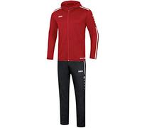 JAKO Tuta da uomo Striker 2.0 con cappuccio, rosso peperoncino bianco, L, M9619
