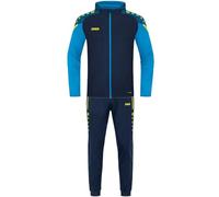 JAKO Tuta in Poliestere Performance con Cappuccio, Blu Marino, S Uomo