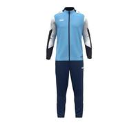 JAKO Tuta unisex in poliestere Dynamic, blu scuro/bianco/blu marino, L