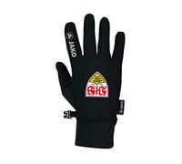 JAKO VfB Stuttgart Team - Guanti Funzionali Premium, Unisex, ST1234, Nero, 4