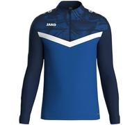 JAKO Ziptop Iconic Zip Top, Royal/Navy, M Unisex-Adulto