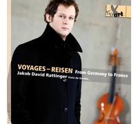 Jakob David Rat Voyages - Music for Viola da Gamba by Abel/Telemann/M (Vinyl LP)