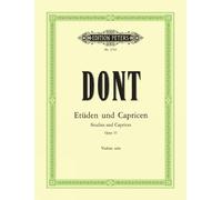 Jakob Dont Hans 24 Etudes and Caprices Op. 35 for Violin (Edition Pe (Tascabile)