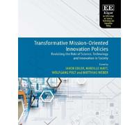 Jakob Edler Transformative Mission-Oriented Innovation Polici (Copertina rigida)