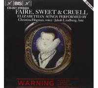 Jakob Lindberg Faire, Sweet and Cruell - Elizabethan Songss (Hogman) (CD) Album