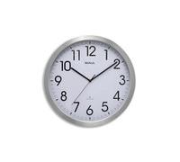 Maul Orologio da parete radiocontrollato MAULMOVE Ø 40 cm | Elegante orologio da parete in vetro minerale | regolazione automatica del tempo | lavorazione stabile in alluminio dal design moderno | per