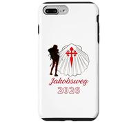 Jakobsweg Santiago Compostela 2026 Signora Pellegrina Custodia per iPhone 7 Plus/8 Plus