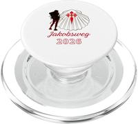 Jakobsweg Santiago Compostela 2026 Signora Pellegrina PopSockets PopGrip per MagSafe
