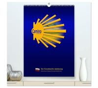 Jakobsweg Via Podiensis (hochwertiger Premium Wandkalender 2026 DIN A2 hoch), Kunstdruck in Hochglanz: Der französische Jakobsweg von Le Puy-en-Velay nach St. Jean-Pied-de-Port