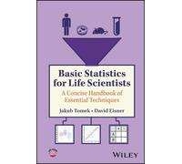 Jakub Tomek David Eisner Basic Statistics for Life Scientists (Copertina rigida)