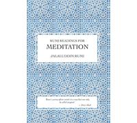 Jalaluddin Rumi Rumi Readings for Meditation (Copertina rigida)