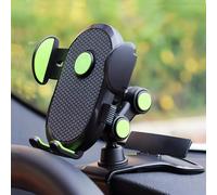 JAlanlan Universale Supporto telefono auto,Supporto per smartphone ruotabile a 360°, operazione con una sola mano porta cellulare per auto cruscotto [Ultra Stabile ],Adatto a Tutti Smartphone