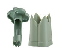 Jalapeno, strumento per rimuovere il peperoncino, con bordo seghettato, multifunzione, accessorio da cucina per barbecue e peperoni ripieni