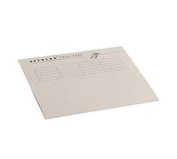 Jalema 3863511 - Confezione da 10 sottocartelline ecologiche semplici FOLIO | 226 g/m² | Tree Free Secolor| colore beige naturale