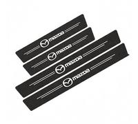 JALILAN 4 Pezzi Battitacco Auto in Fibra di Carbonio Protezioni per Mazda CX-5 2 (II) KF I 2017-2024 Antiusura Soglia AntiGraffio Benvenuto Pedaliera Styling Accessori