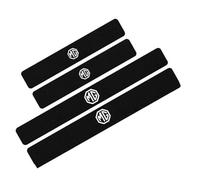 JALILAN 4 Pezzi Battitacco Auto in Fibra di Carbonio Protezioni per MG One | ab 2021 Antiusura Soglia AntiGraffio Benvenuto Pedaliera Styling Accessori,White