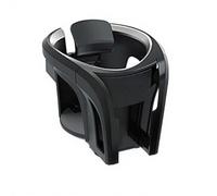 JALILAN Portabicchieri Auto per BYD Han EV DM DM-i 2020-2022, 2 in 1 Portabevande per Auto Regolabile Supporto Smartphone, può Contenere Bevande(Nero)