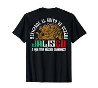 Jalisco Mexican Hispanic Heritage Month Flag Proud México Maglietta