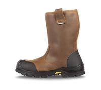 Jallatte - Bottes de sécurité Marron et Noire JALSALIX SAS S3 Ci Hi HRO SRC 45 Marron/Noir