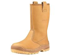 Jallatte jalaska S3 stivali da sicurezza. da uomo, Marrone (marrone), 47 EU