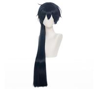 JALopy Anime Parrucca The Case Study of Vanitas Vanitas Cosplay Parrucca,Long Black Blue Parrucca,Halloween Parrucca,per Carnevale Natale,Parrucca Quotidiana