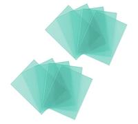 JALUWELD 10Pcs Lenti per Casco da Saldatura,Trasparente 136x122mm