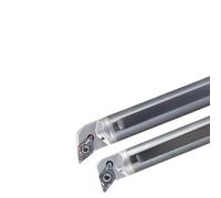 JALYKA 1pc C10K/C12M/C16Q-SDQCR/SDUCR Tornio Utensile for Tornitura Interna SDQCR/SDUCR Barra di Taglio CNC in Acciaio al tungsteno Antiurto Tornio(C16Q-SDUCR11)
