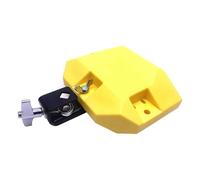 Jam Drum Block Latin Percussion Musical Instrument Plastic With 3 Sided Mount Medium Pitch(Yellow)
