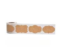 Jam Jar Labels 120PCS/Roll | Removable Food Stickers Labels for Jars Containers Spice Bottles Include Marker Pen(C-120PCS)